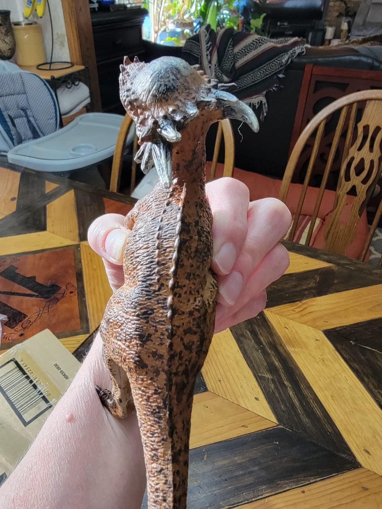 Gemini&Genius Dinosaur Toy Pachycephalosaurus for Kids, Dino World Figurine customer photo 2