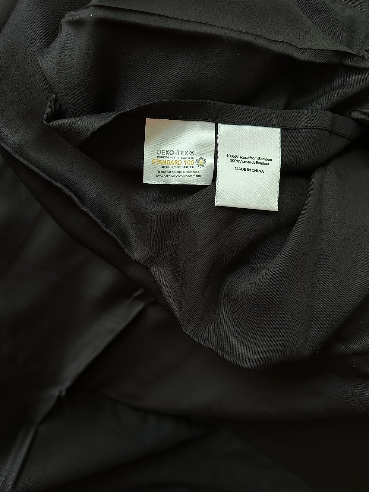 Shilucheng 100% Viscose Derived from Bamboo_ Sheets Queen Size 4pcs customer photo 2