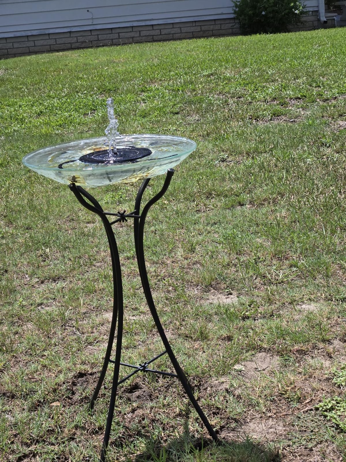 AISITIN 3.5W Solar Fountain Pump for Bird Bath Separated Design & 8 Nozzles customer photo 2