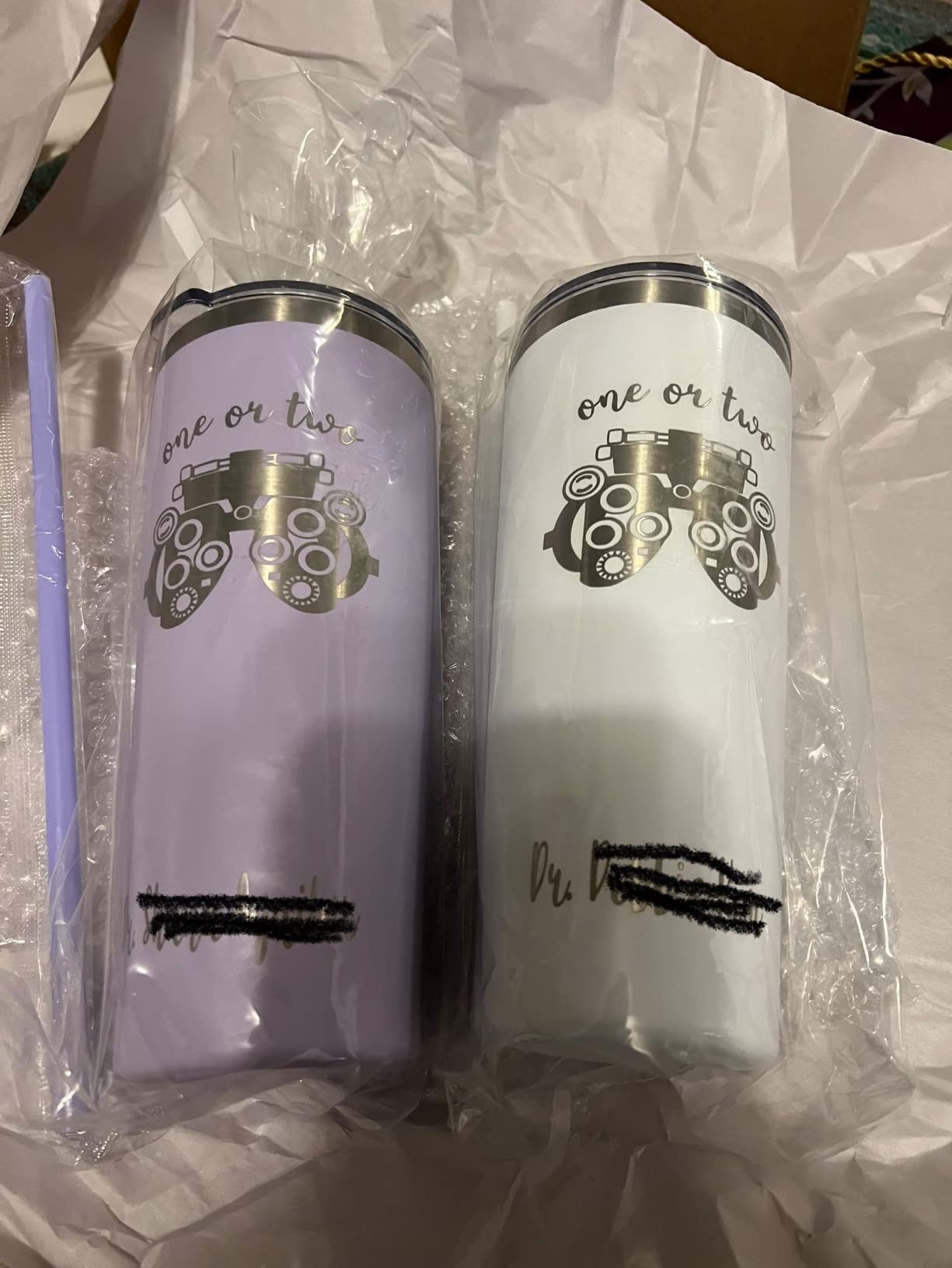 AVITO 22 oz Personalized Optometry Gifts - Laser Engraved - Vacuum Insulated - Optometrist Gift, Ophthalmologist Gifts, Eye Doctor, Optometrist Tech Tumbler, Optometric Technicians customer photo 1