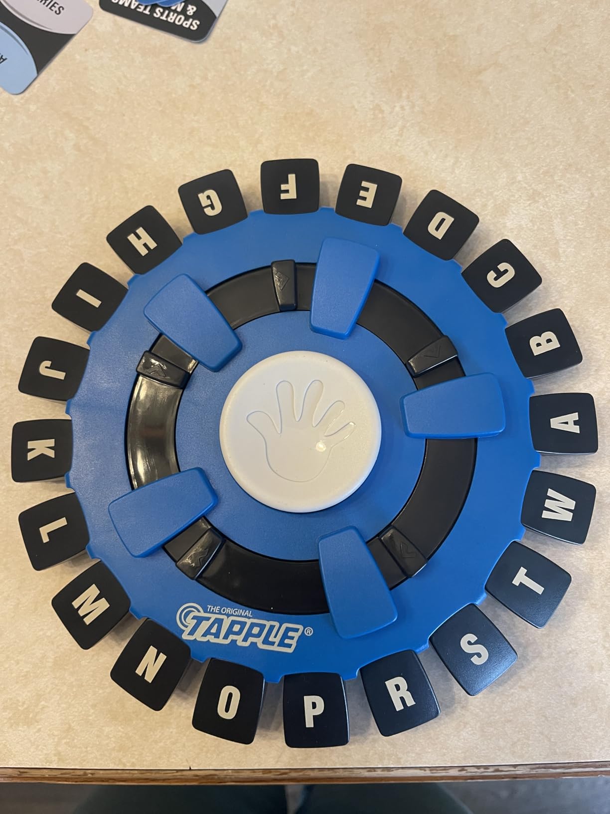 USAOPOLY The Original TAPPLE, The Fun & Fast-Paced Family Word Game customer photo 1