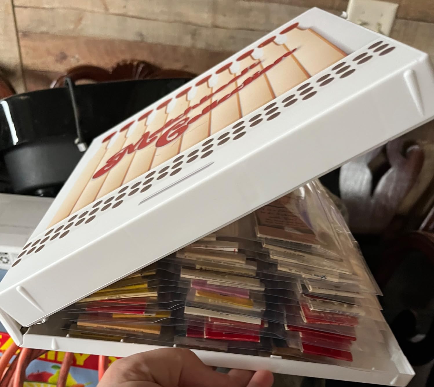 UniKeep Matchbook Cover Collection Storage Album & Display Case | Includes 15 Acid-Free Pocket Pages, Holds 90 Vintage Match Books | Fully Enclosed Binder for Archival Protection | Made in USA customer photo 2
