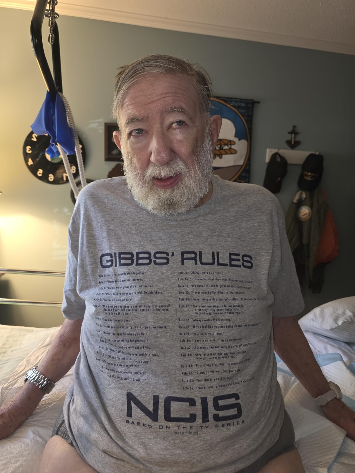 NCIS Gibbs Rules T-Shirt customer photo 1