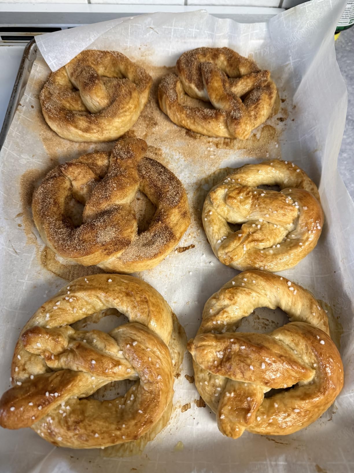 Amish Inspired Ben's Soft Pretzels Make At Home Pretzel Kit, 1 Dry Baking Kit customer photo 1