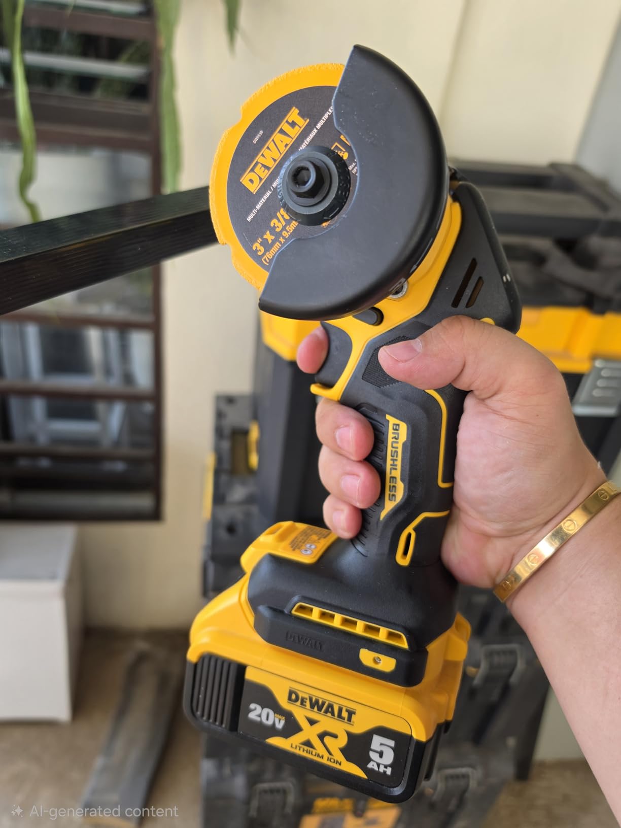 DEWALT 20V MAX XR Cut Off Tool, Brushless and Compact, Bare Tool Only (DCS438B) customer photo 2