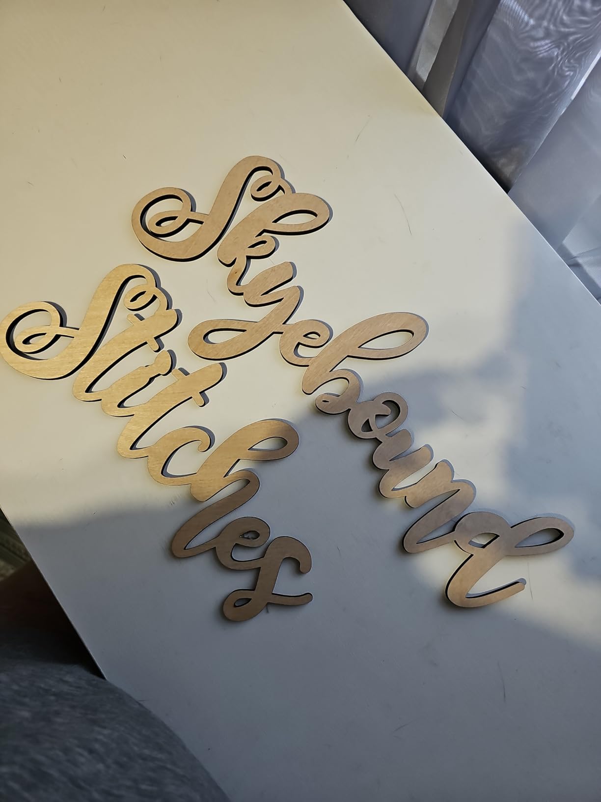 Personalized Custom Wood Name Sign, Nursery Name Signs, Family Wooden Baby Name Signs, Choice of Size & Fonts! customer photo 1