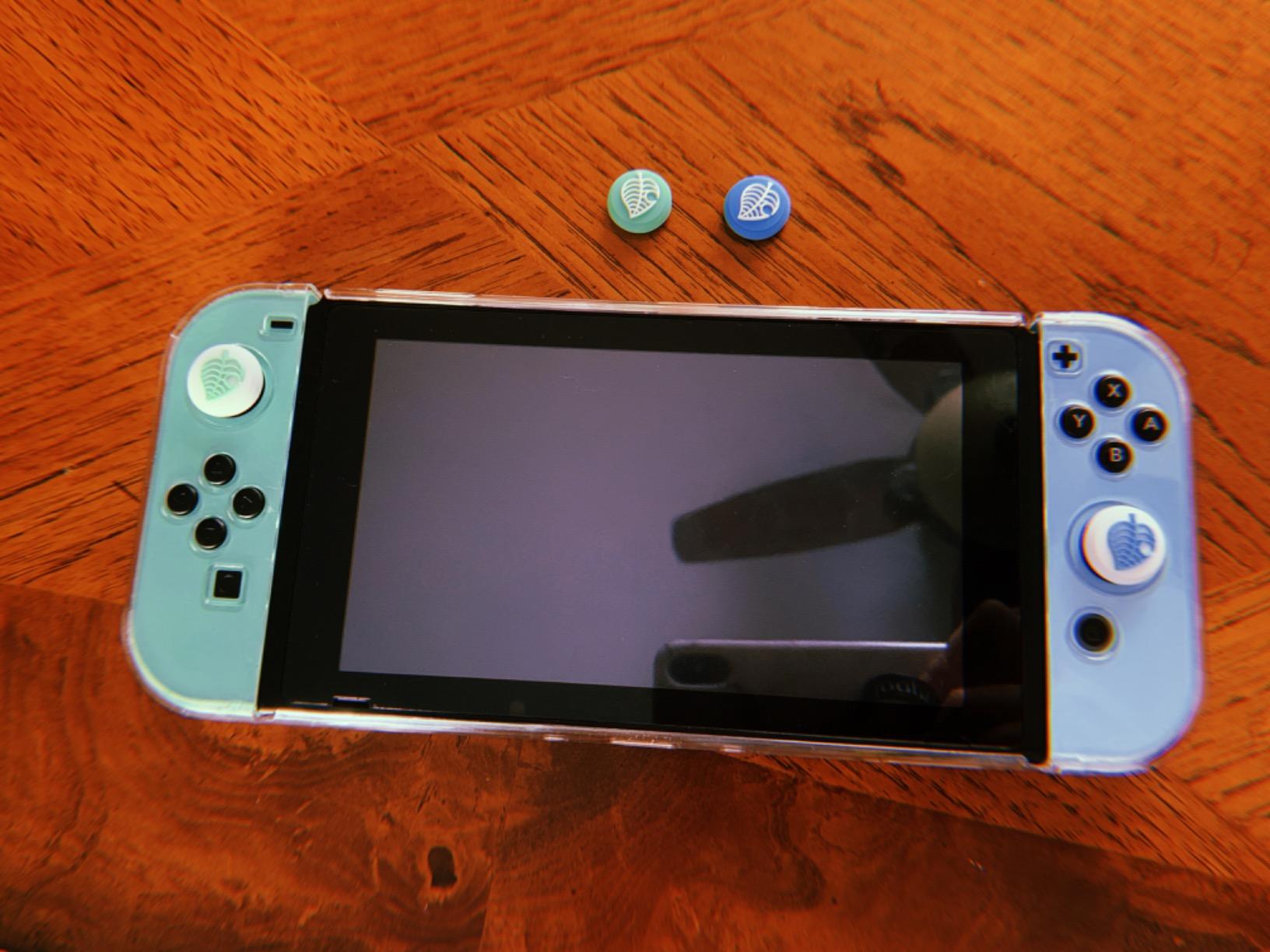 Cute Thumb Grip Caps for Nintendo Switch/Lite/OLED, Leaf Joystick Cap Cover customer photo 1