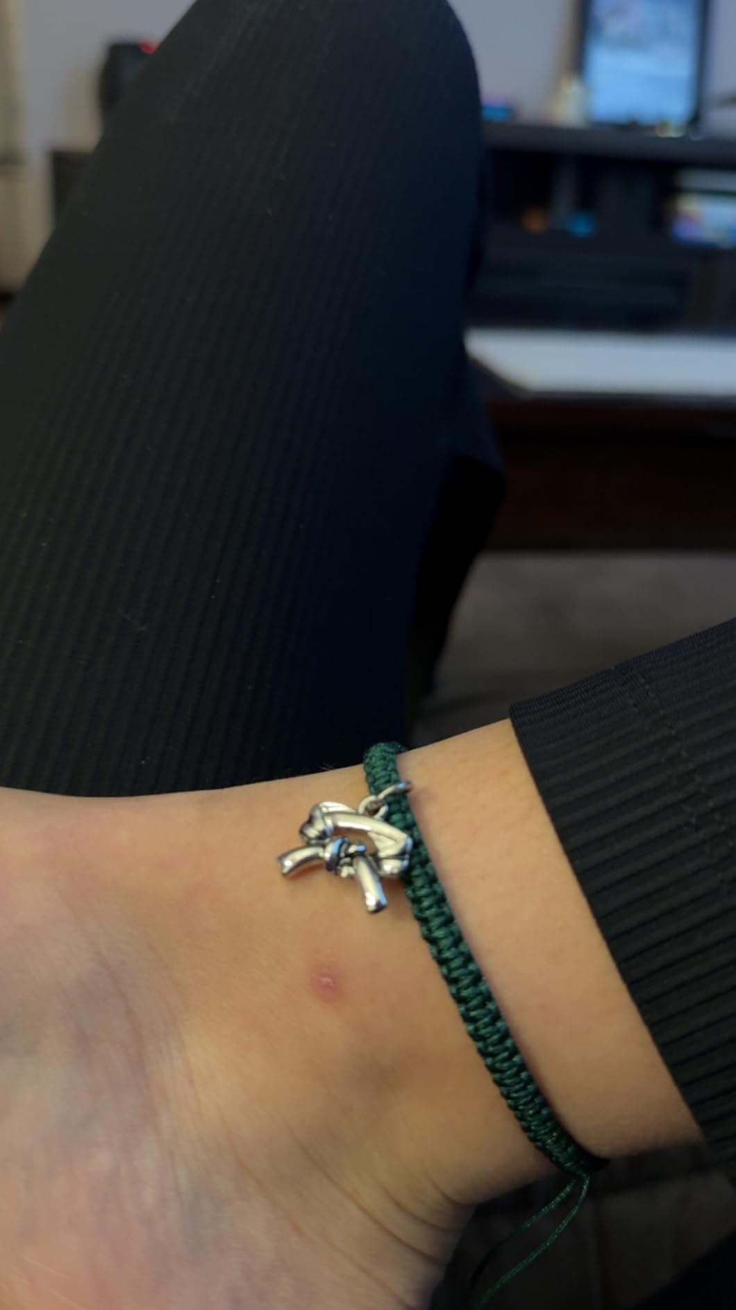 Martial Arts Bracelet - Unisex Karate Adjustable Bracelet with Martial Arts Belt Charm, Jiu Jitsu, Taekwondo Jewelry Gift customer photo 1
