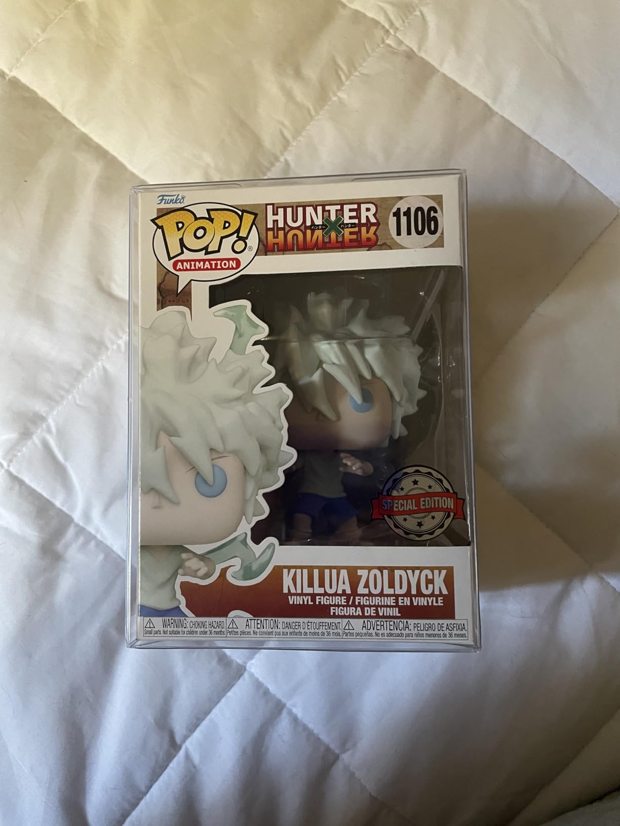Funko POP! - Hunter X Hunter - Killua Zoldyck Common Special Edition Multicolor customer photo 2
