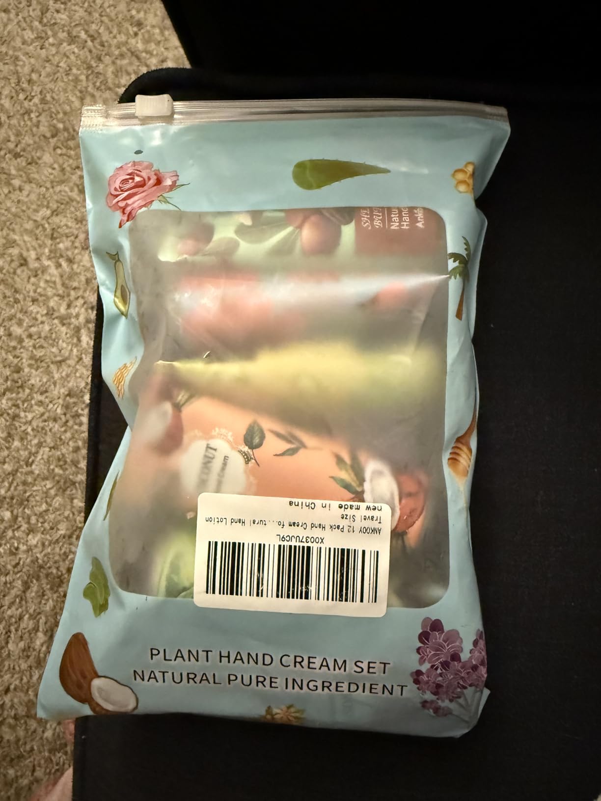 12 Pack Hand Cream Gifts Set for Women, Teacher Appreciation Gifts, Graduation Gifts, Birthday Gift, Natural Hand Lotion Travel Size for Dry Cracked Hands, Mini Lotion Stocking Stuffer Thank you Gifts customer photo 2