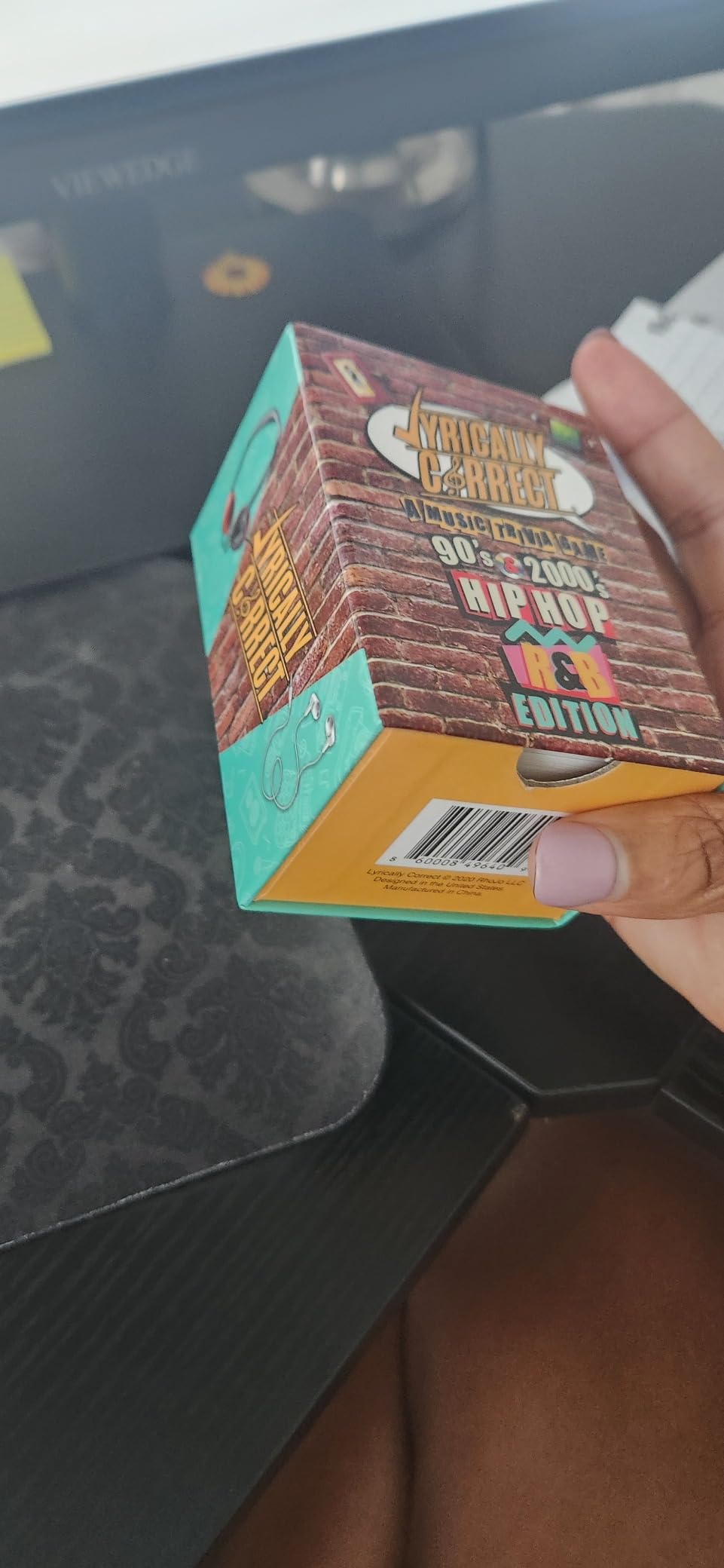 Lyrically Correct '90s & 2000s Hip-Hop & R&B Music Trivia Card Game customer photo 1