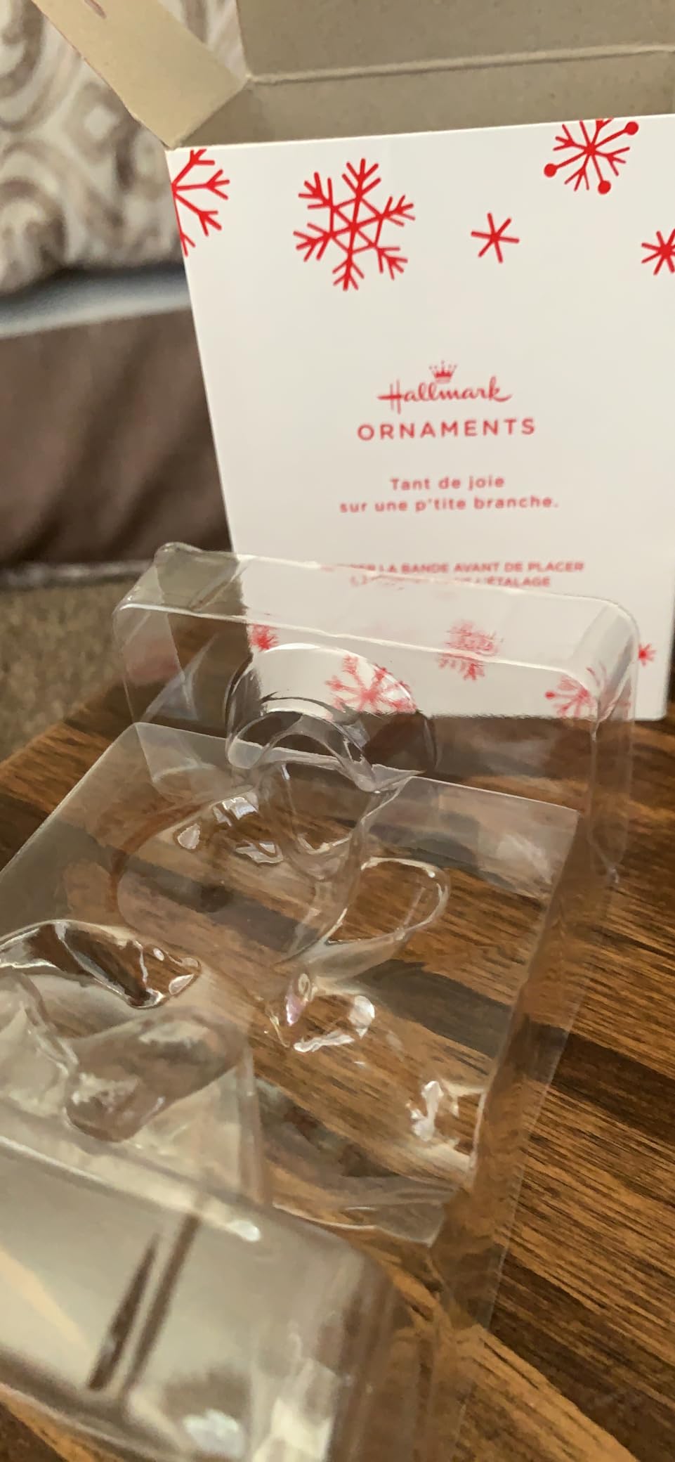 Hallmark Indiana Jones Movie Retro Video Cassette Case Plastic Christmas Ornament customer photo 1