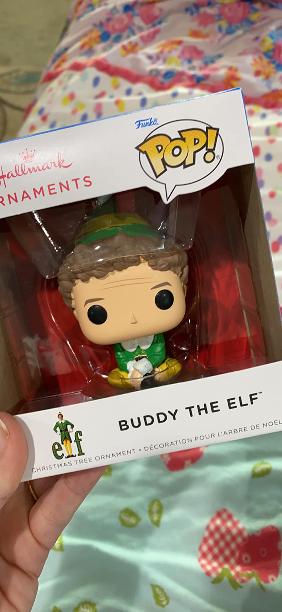 Hallmark Elf Buddy the Elf Funko POP! Christmas Ornament customer photo 2