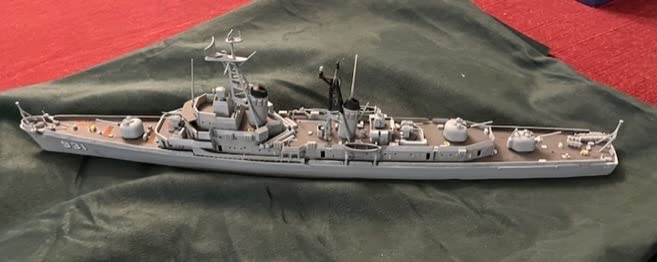 Atlantis USS Destry Plastic Model Kit - 1:320 Scale Naval Battleship Model for Collectors and Hobbyists customer photo 2