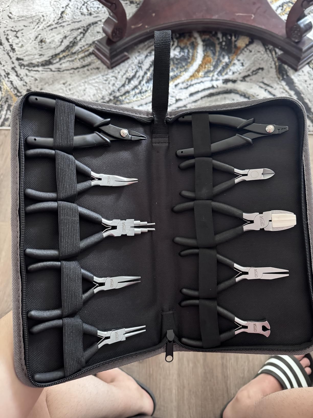 vouiu 10-Piece Jewelry Pliers Set Jewelry Making Tools customer photo 1