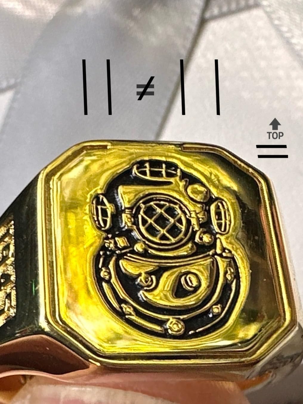 AILIN Vintage Custom Signet Ring 925 Sterling Silver/Brass Personalized Engraved Badge Family Crests Coat Of Arms Rings Jewelry Graduation Party Birthday Gifts For Men Women Father Dad customer photo 1
