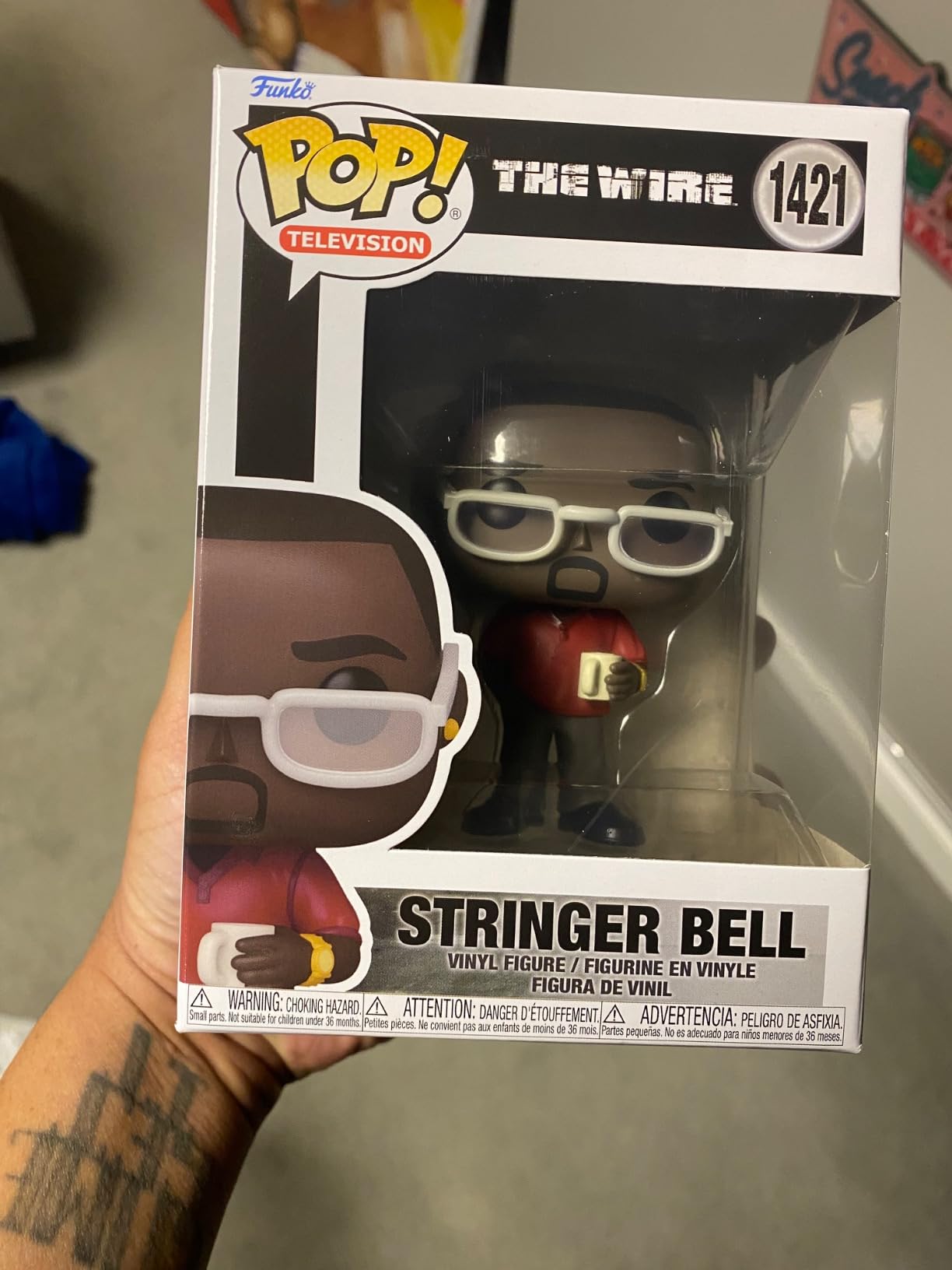 Funko POP! TV: The Wire - Stringer - Collectable Vinyl Figure - Gift Idea - Official Merchandise - for Kids & Adults - TV Fans - Model Figure for Collectors and Display customer photo 2