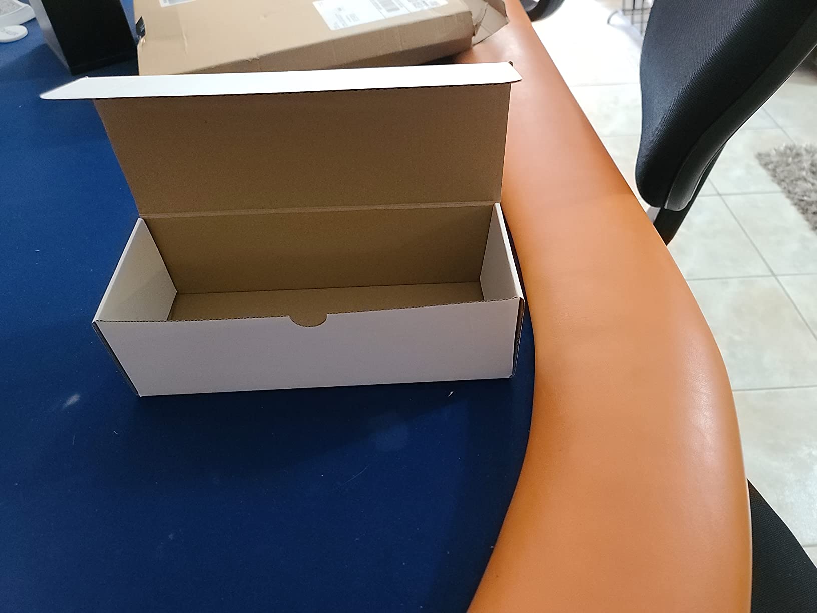 Fageverld Trading Card Storage Box, Mtg Storage Box with Dividers, Cardboard Collector Box for TCG, Baseball Sports Cards, 6 Count customer photo 1