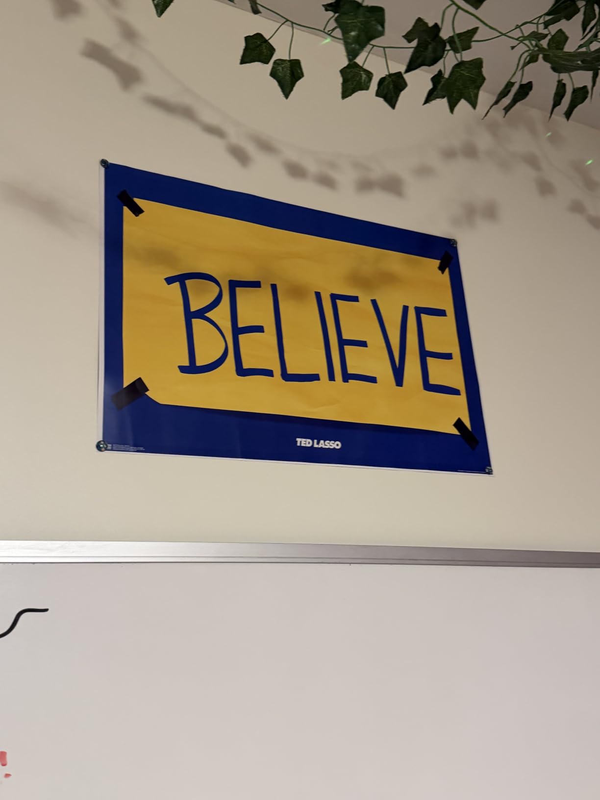 Trends International Ted Lasso - Believe Wall Poster, 14.725