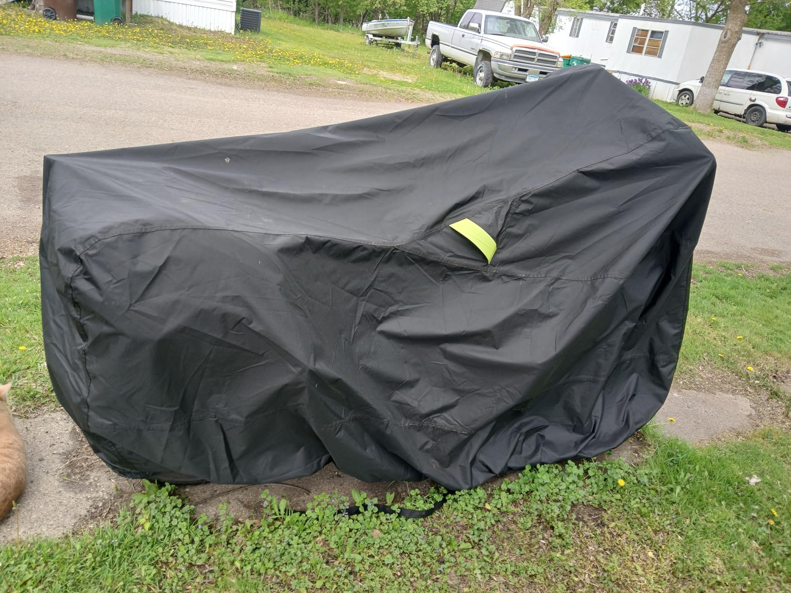 Badass Moto Waterproof Scooter & Moped Cover for Vespa, Honda & More, Black customer photo 1