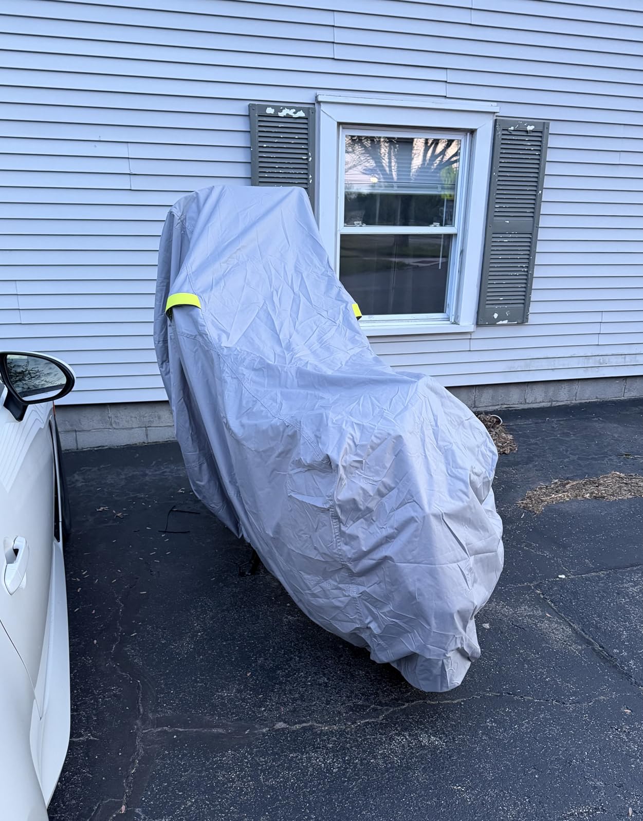 Badass Moto Waterproof Scooter & Moped Cover for Vespa, Honda & More, Black customer photo 2