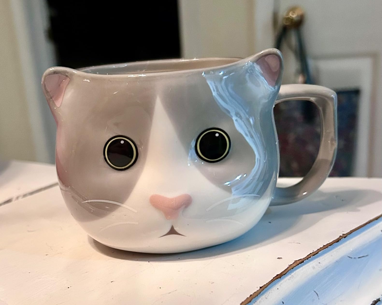 Bear Mug, Cute Ceramic Coffee Mug, 14 oz customer photo 2