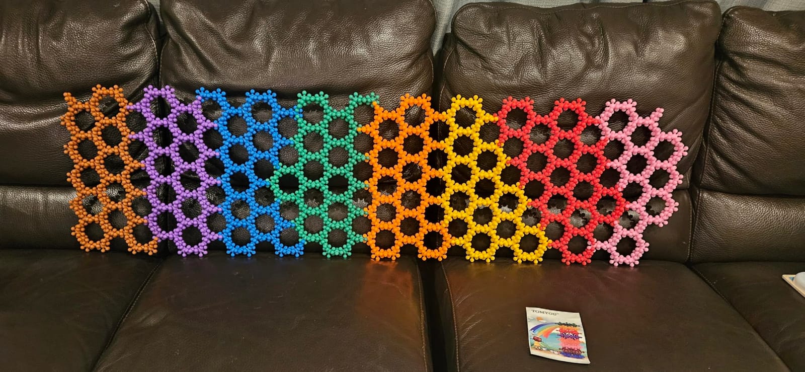 TOMYOU 200 Pieces Building Blocks Kids STEM Toys Educational Discs Sets Interlocking Solid Plastic for Preschool Boys and Girls Aged 3+, Safe Material Creativity customer photo 1