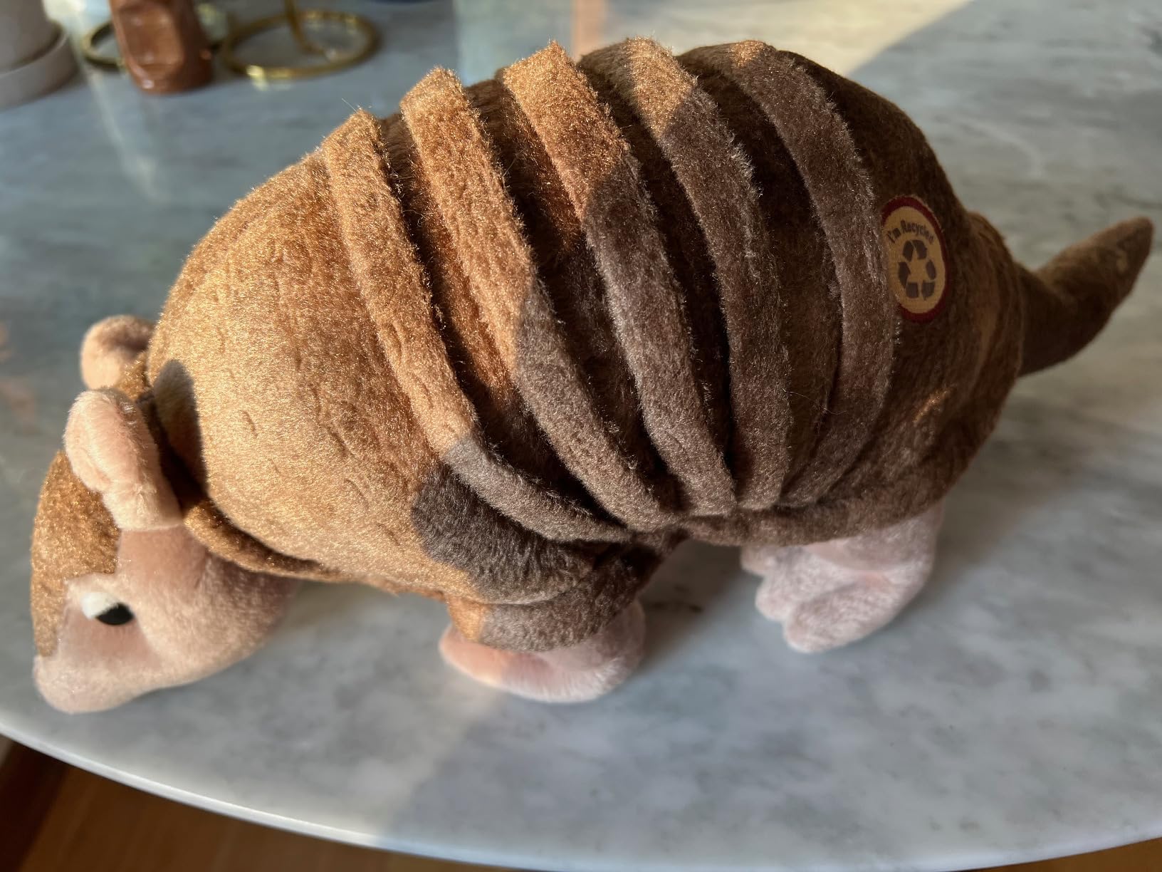 The Petting Zoo Armadillo Stuffed Animal, Wild Onez, Kids Gifts, 14 in customer photo 1
