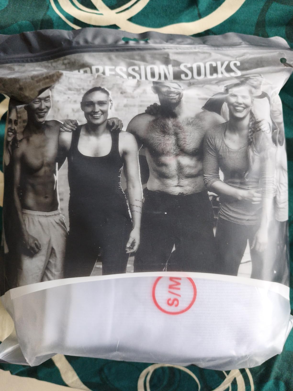 CHARMKING Compression Socks for Women & Men Circulation (8 Pairs) 15-20 mmHg customer photo 2