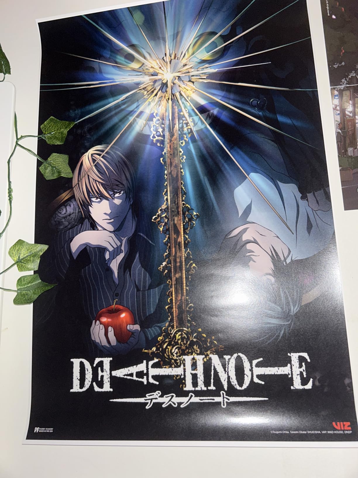Death Note Poster Light Yagami Merch Anime Cool Wall Art Print Poster 12x18 customer photo 2