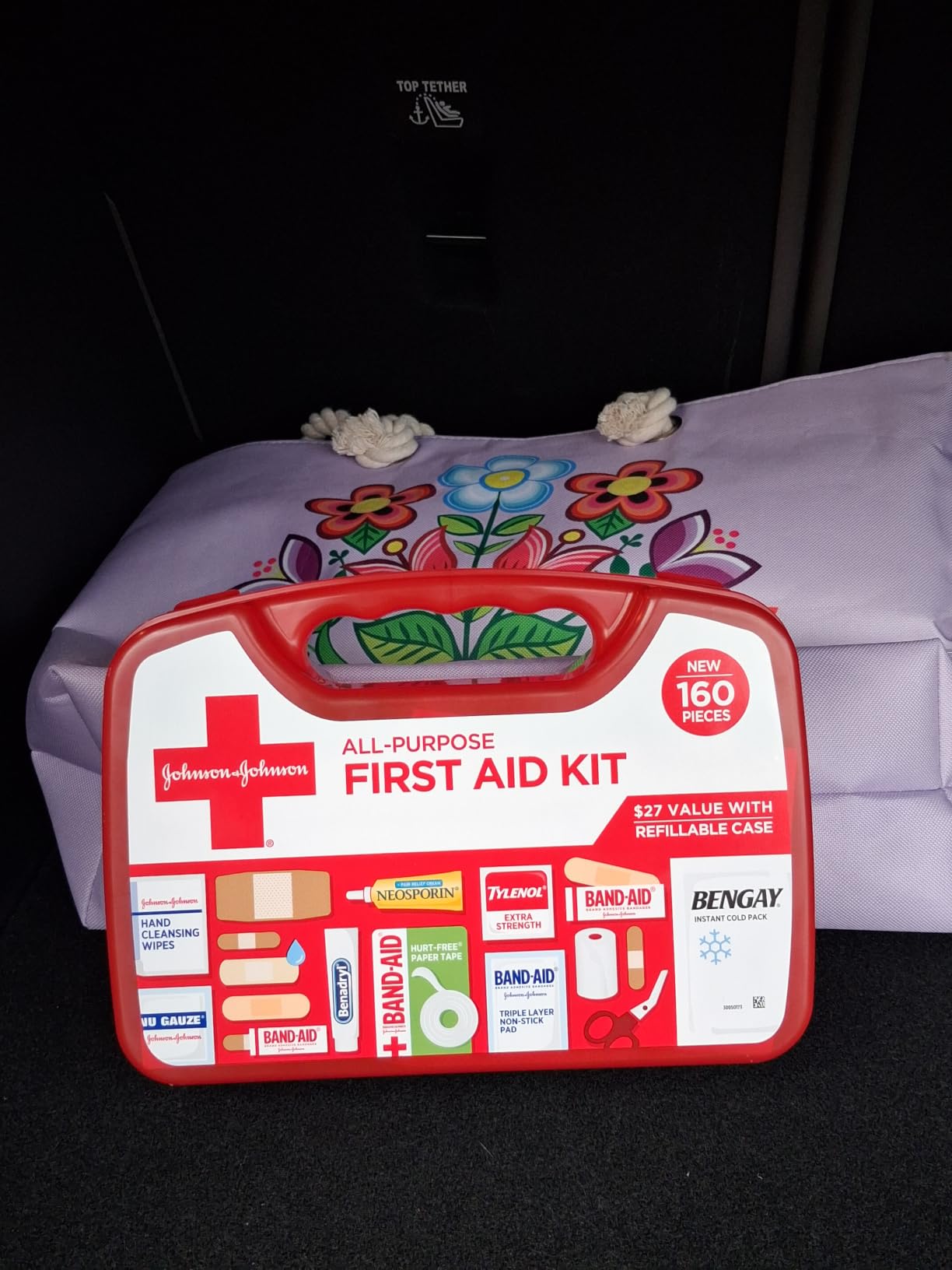 BAND-AID Brand Travel Ready Portable First Aid Kit, 80 Piece customer photo 1