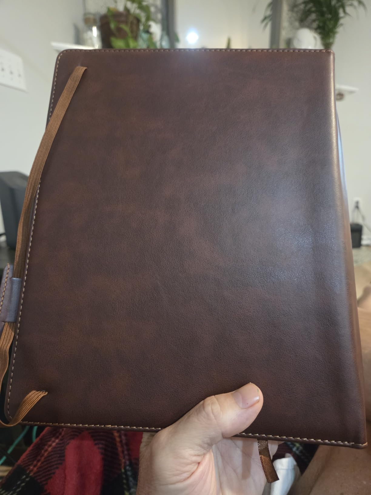 Biuwory Leather Journal Notebook,256 Thick Lined Pages,Hardcover 5.7