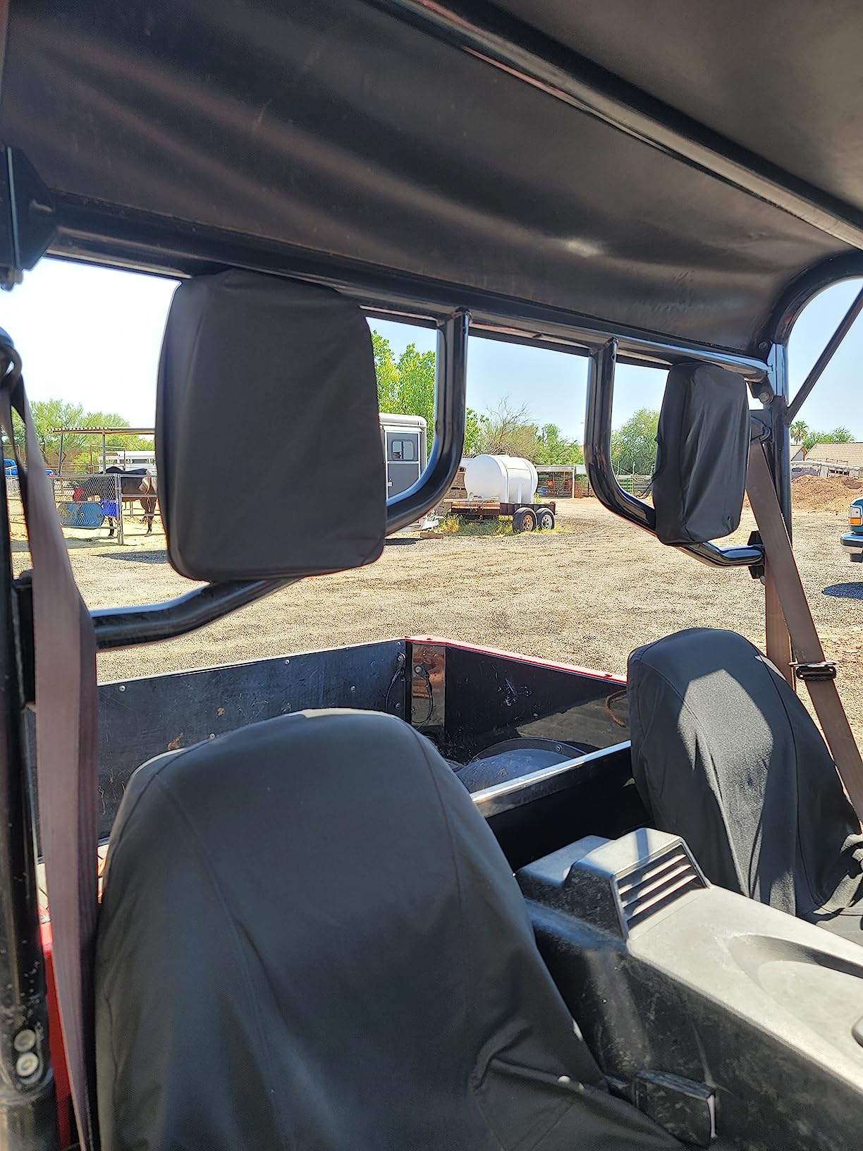 StarknightMT Rhino UTV Seat Covers Water Resistant 1680D Oxford customer photo 2