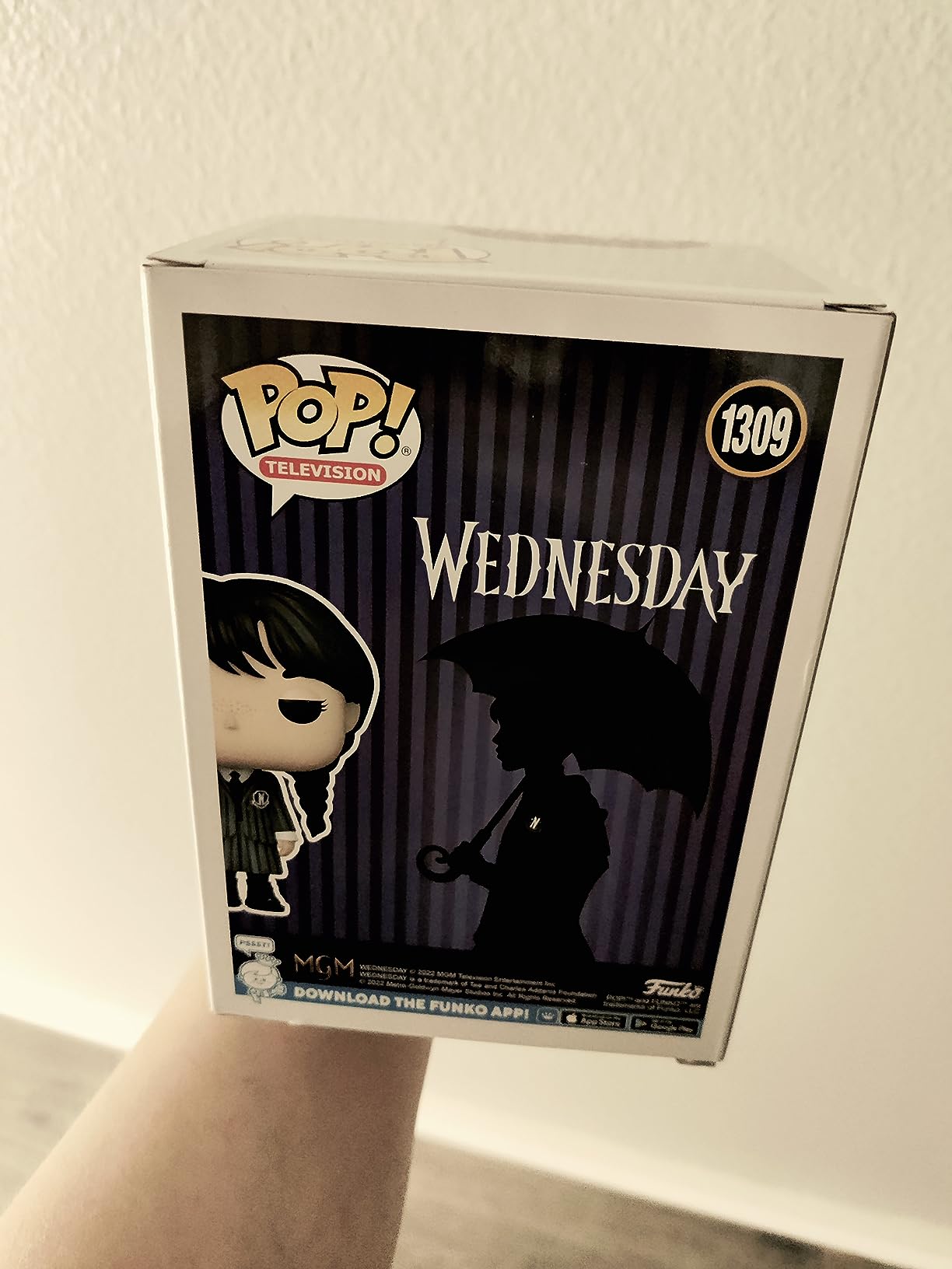 Funko POP! TV: Wednesday Addams | Official Comedy Merch - Collectable Vinyl Figurine for Shelf Display - Birthday Gift Idea for Fans and Collectors customer photo 2