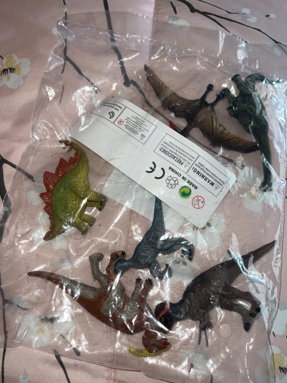 Gemini&Genius Dinosaur Toy Set for Kids, 12Pcs Dino Animal Figures for Kids | Plastic Dinosaur Playset, Bulk Assorted Realistic Dino Figures with Multiple Species customer photo 1