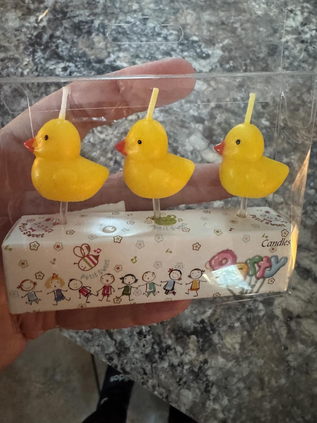 Coume 9 Pcs Yellow Duck Cake Candles Birthday Decorations for Kids customer photo 1