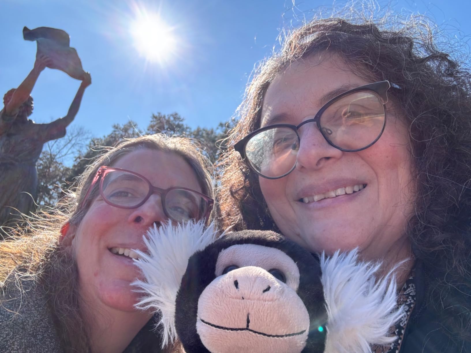 The Petting Zoo Monkey Common Marmoset Stuffed Animal, Wild Onez, 9 in customer photo 1