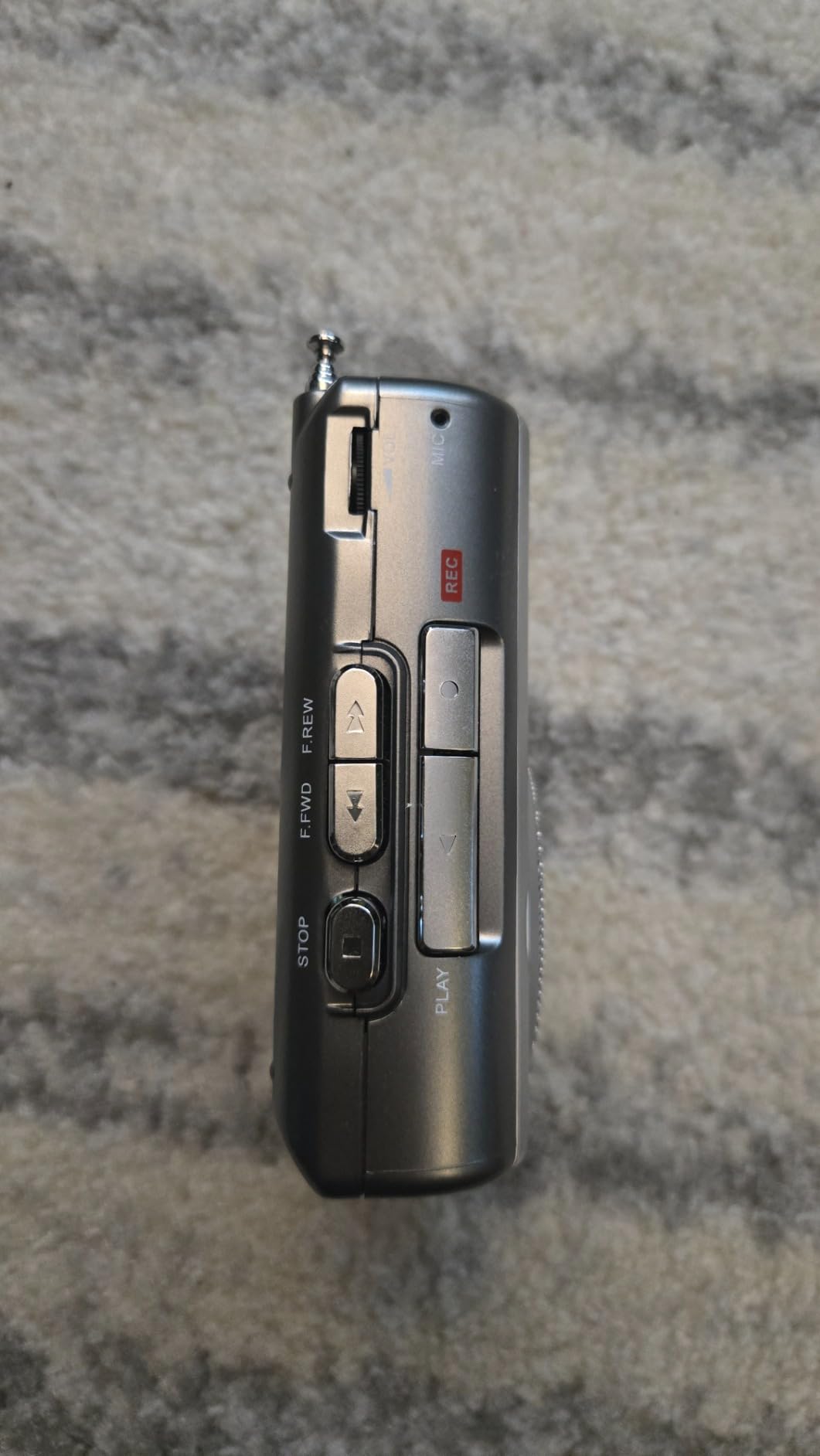Gracioso Small Cassette Tape Player with AM FM Powered by DC or AA Battery customer photo 2