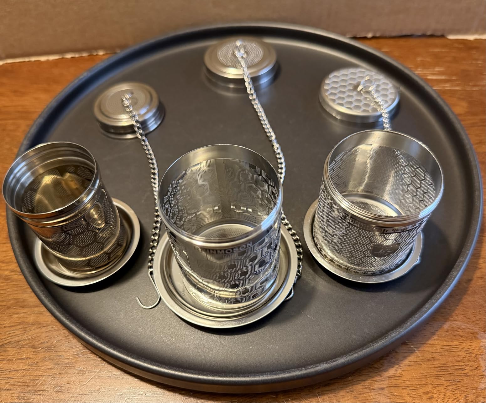 Reinmoson Extra Fine Mesh Tea Infuser for Loose Leaf Tea Steeper 1.5”x2.2” customer photo 1