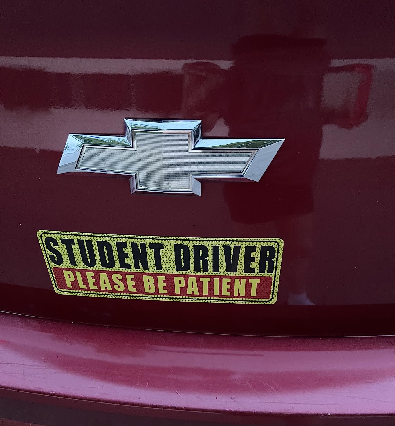 Sukh Student Driver Magnet for Car, 3 Pack New Driver Reflective Signs customer photo 2