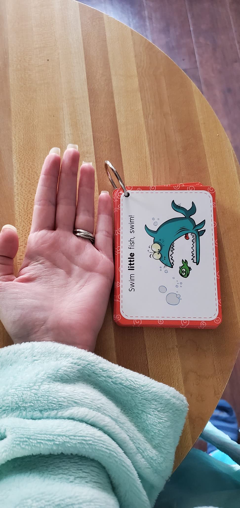 Coogam Sight Words Educational Flashcards - 220 Dolch Sightwords Game with Pictures & Sentences,Literacy Learning Reading Cards Toy for Kindergarten,Home School Kids 3 4 5 Years Old customer photo 2