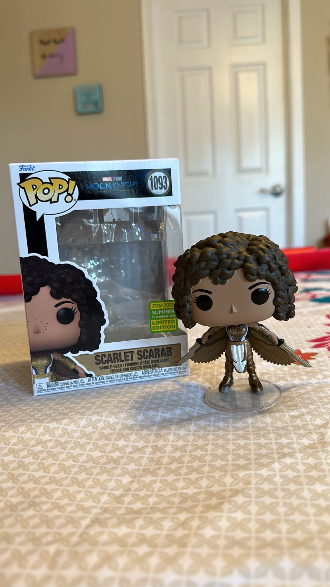 Funko POP! Moon Knight #1093 - Scarlet Scarab Vinyl Figure - 2022 Convention Exclusive, Multicolor customer photo 1