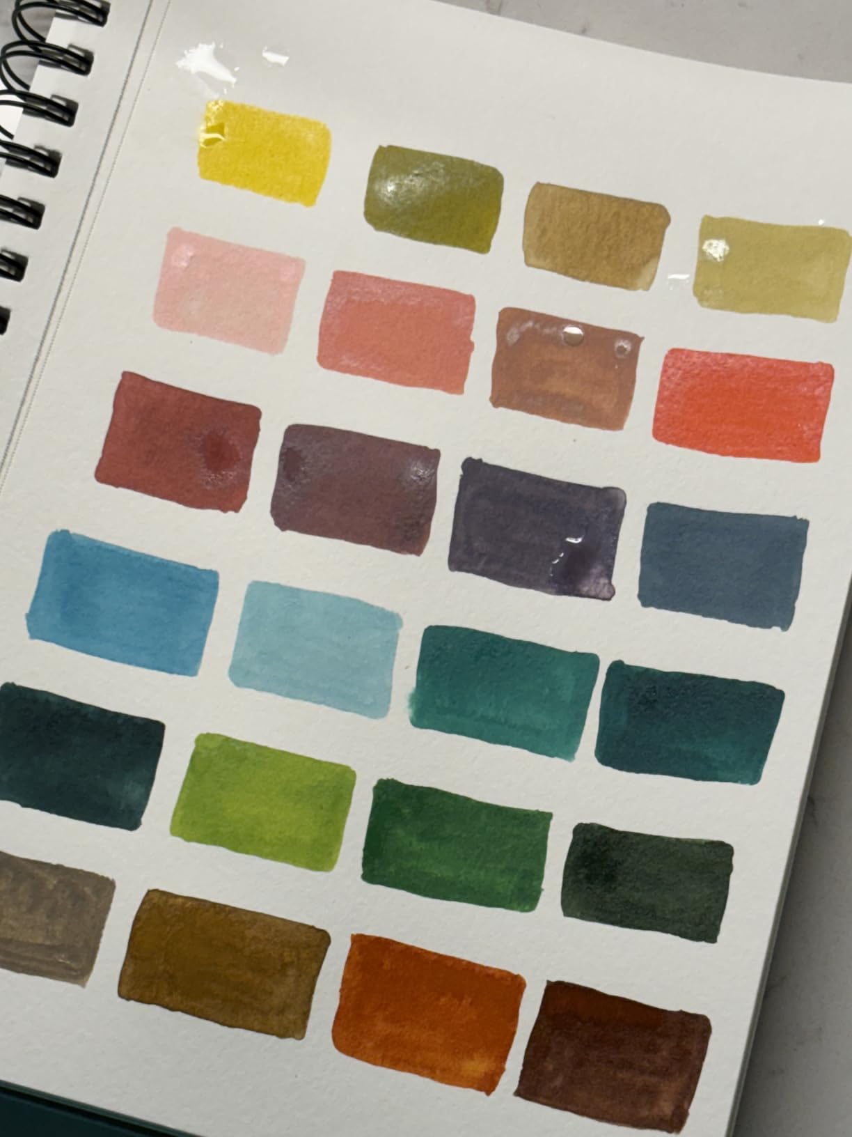 Kuretake GANSAI TAMBI Watercolor Paint Set 24 Colors II - Art Nouveau, Professional-Quality Art Supplies for Artists Adult Painting Sketching, Non-Toxic, Made in Japan customer photo 2