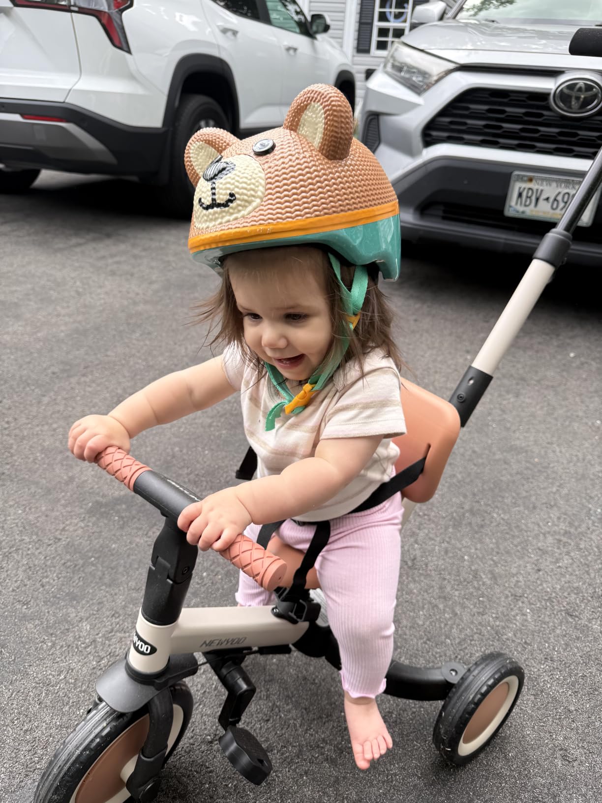 newyoo TR007 5-in-1 Tricycle for Toddlers 1-3, Toddler Bike, Birthday Gift customer photo 1