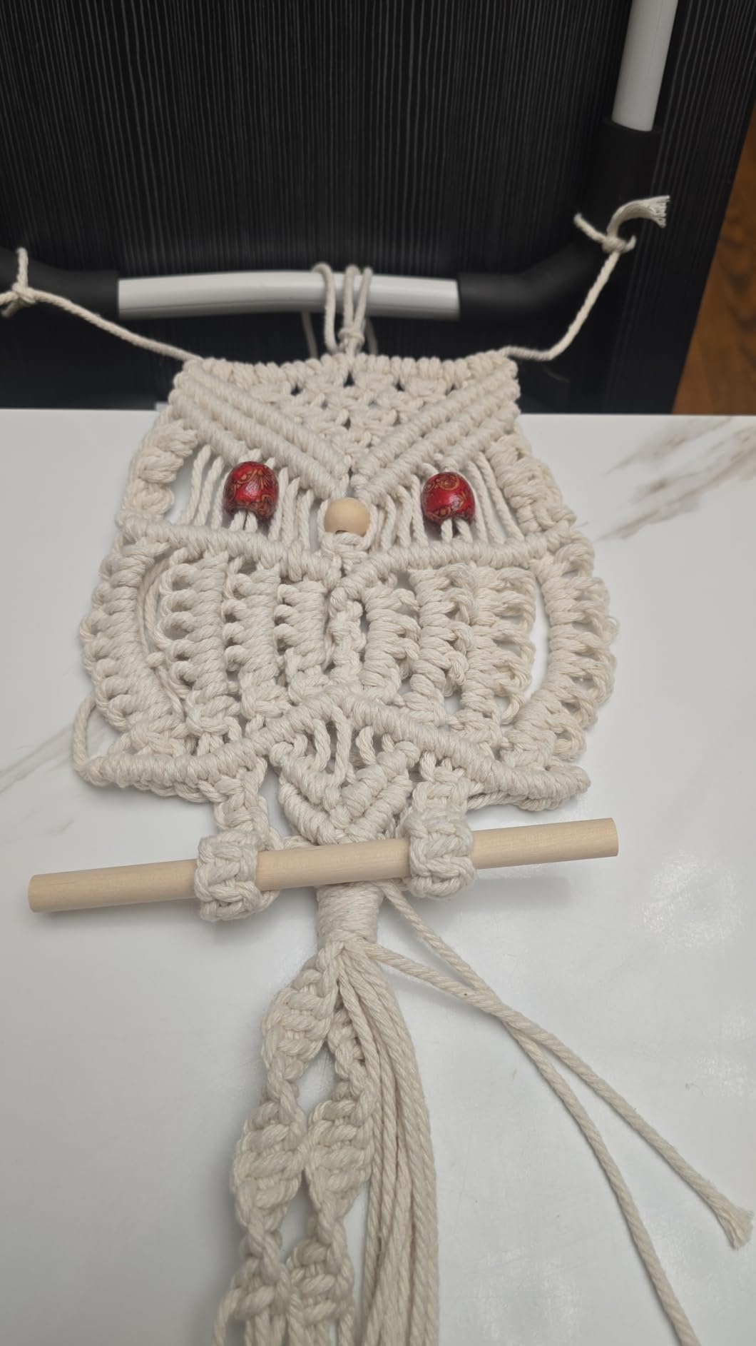 3 in 1 Macrame Kit for Beginners, 3mm x 220yards Cotton Macrame Cord, 3 DIY Macrame Plant Hanger Kits for Adults with Instructions Macrame Supplies Best for Macrame Plant Hanger Kit customer photo 2