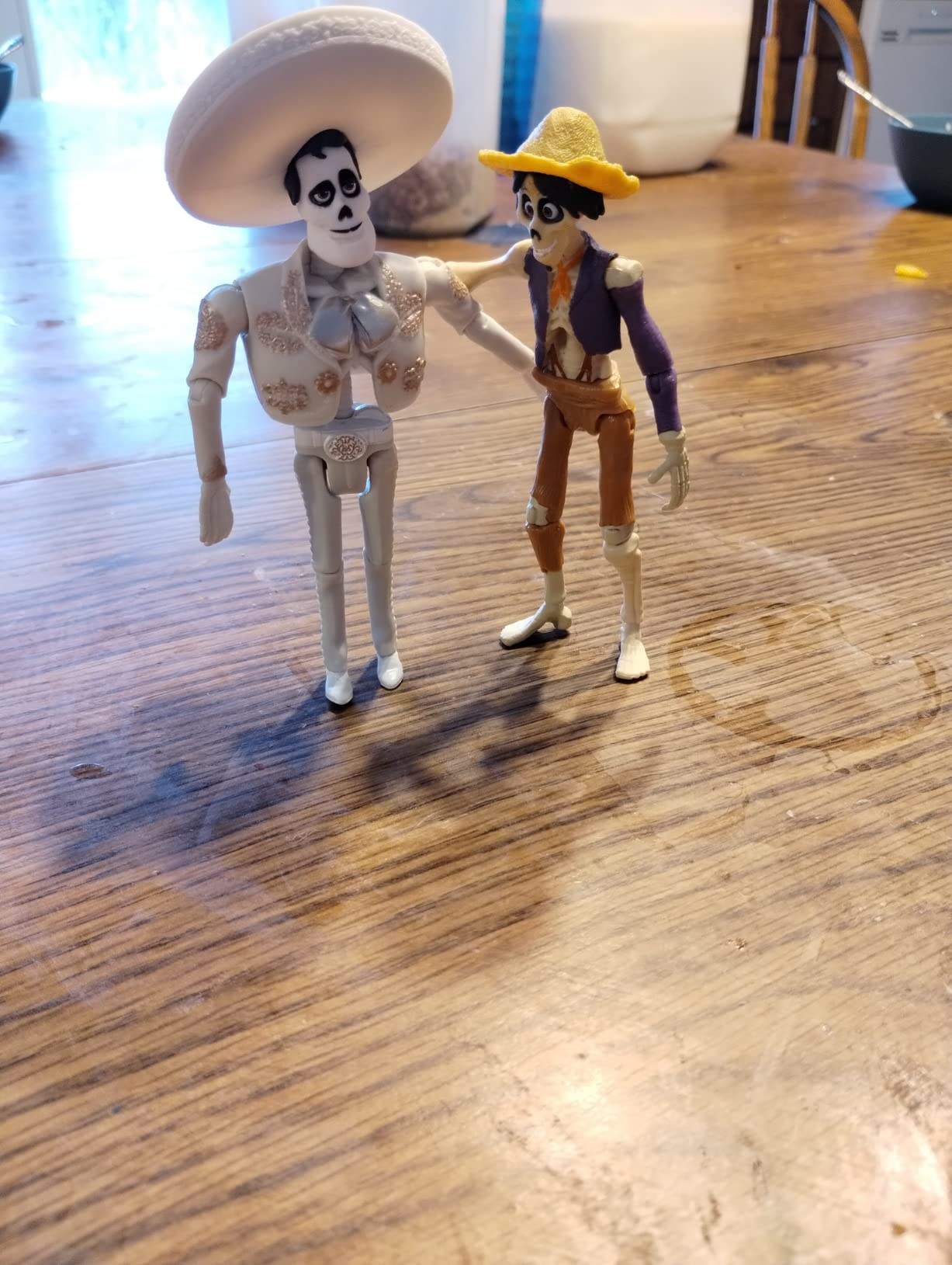 Disney Pixar Coco Storyteller Action Figure Multi-Pack, Miguel Hector Ernesto Dante In the Land of the Dead, Posable Movie Toys customer photo 1