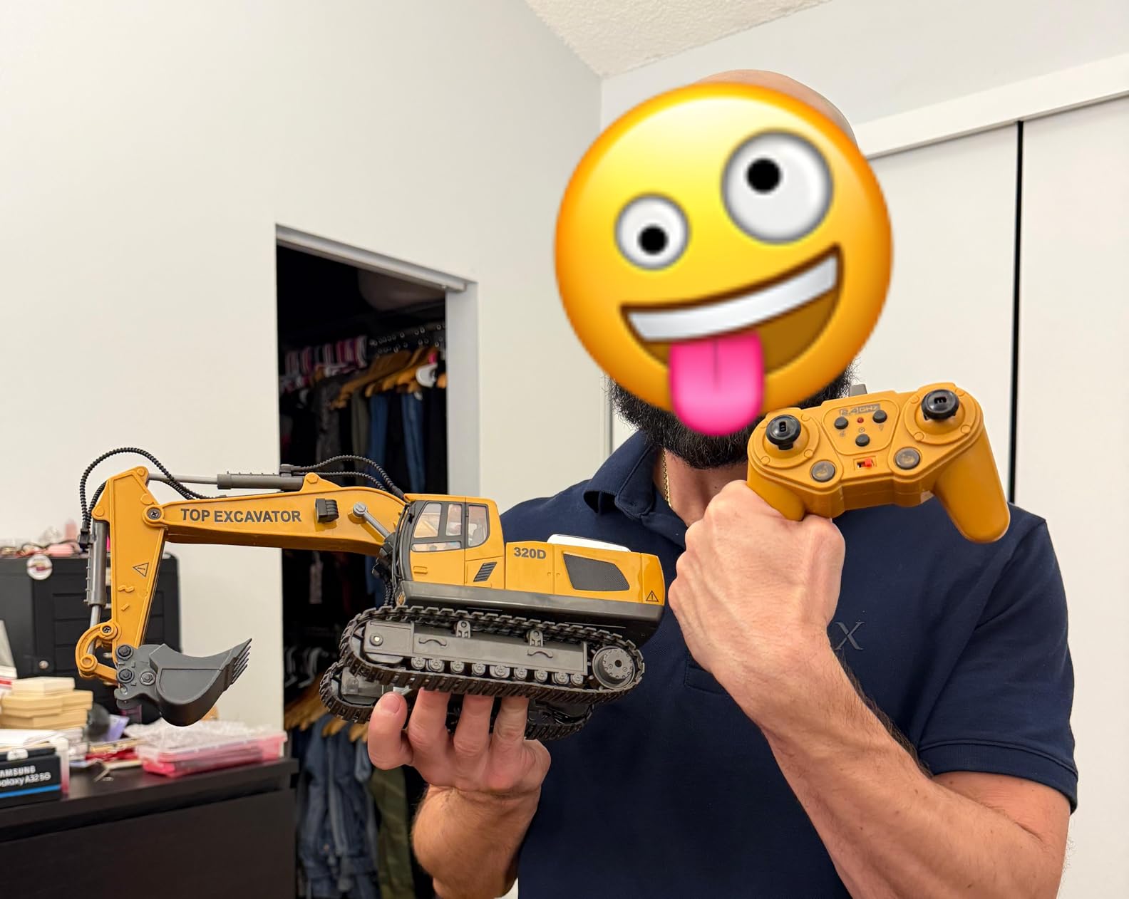 KIDMARKT Remote Control Excavator Toy for Boys customer photo 2