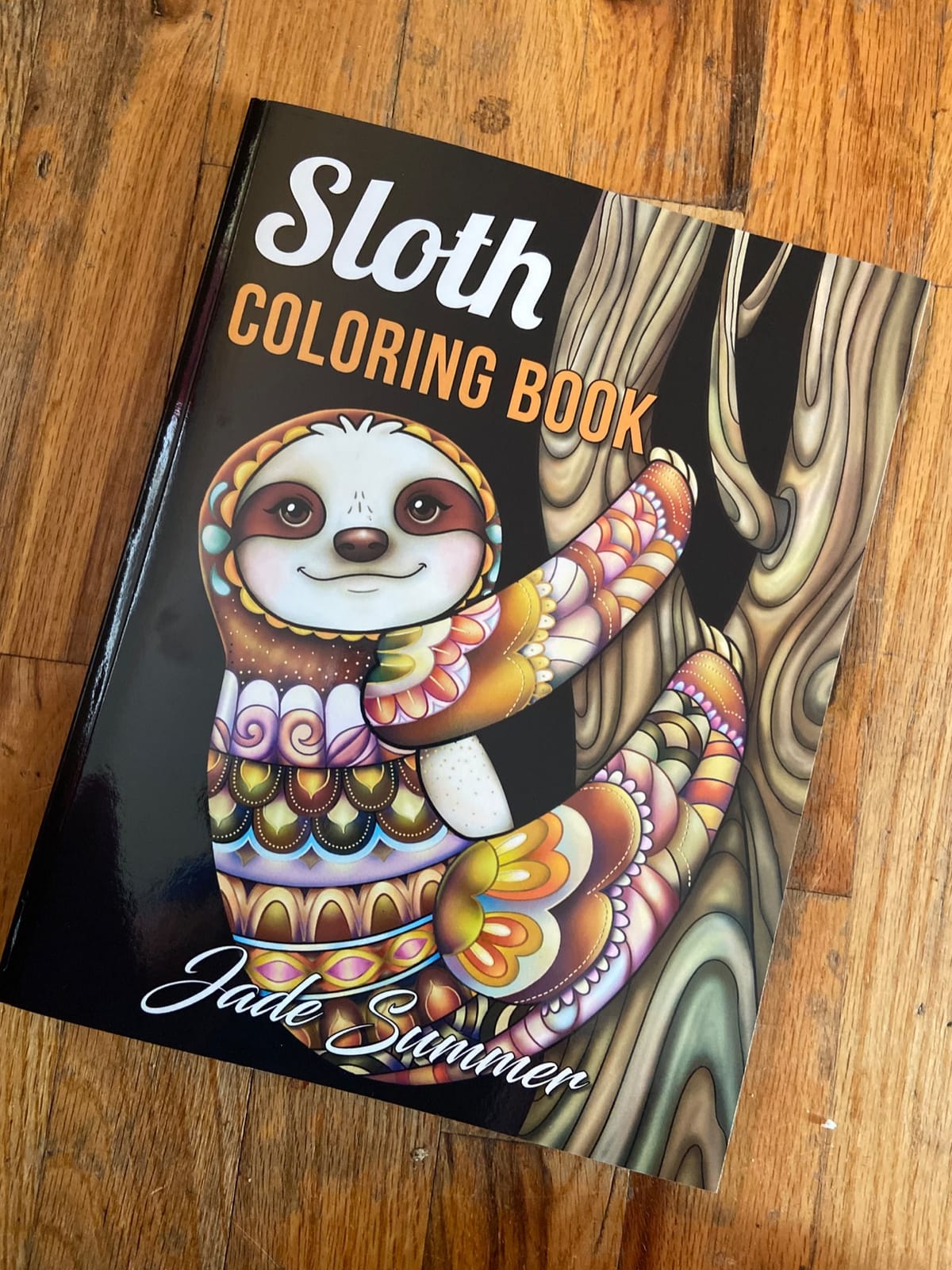 Sloth Coloring Book: For Adults With Lazy, Adorable, Funny, and Silly Sloths customer photo 1