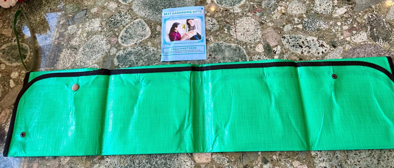 Large Repotting Mat for Plant Transplanting and Mess Control Thickened Waterproof Potting Tray Succulent Potting Mat Portable Gardening Mat Plant Gifts for Women customer photo 1
