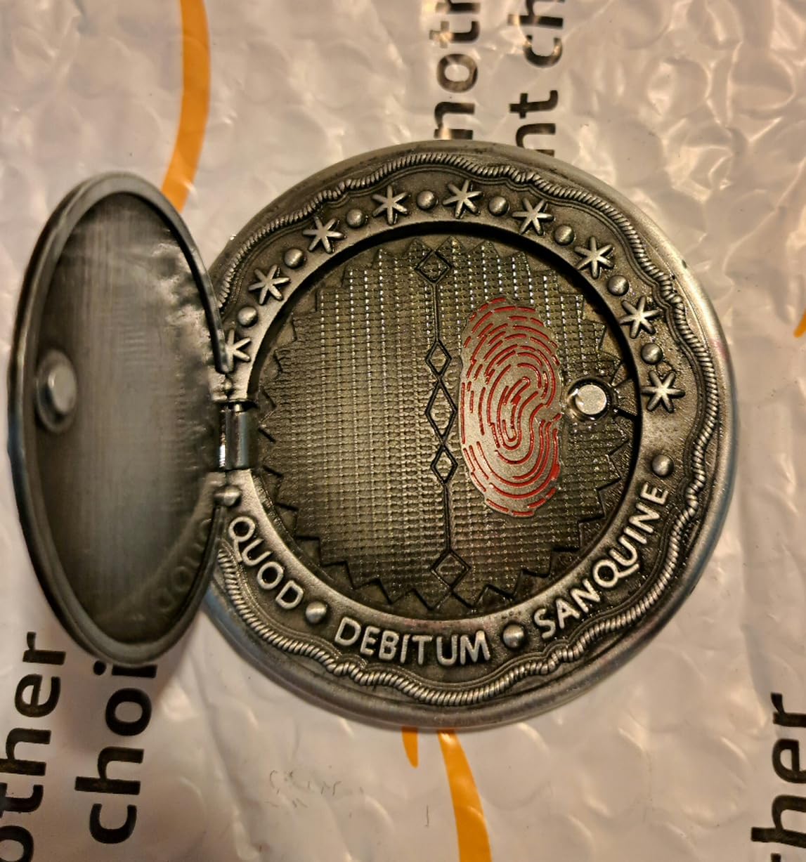 John Blood Oath Marker Coins - Collectible Novelty Metal Coins Movie Props - Cosplay for Teenage Men Women Fans - Easter Gifts customer photo 1